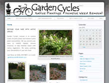 Tablet Screenshot of gardencycles.com